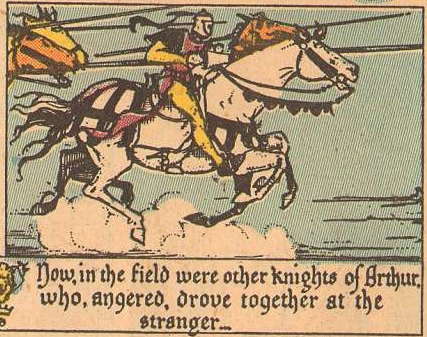 "King Arthur" panel by Astarita